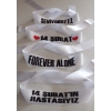 ÖZEL BASKILI SEVGİLİLER GÜNÜ TEMALI SAÇ AKSESUARI FANATİZM BANT
