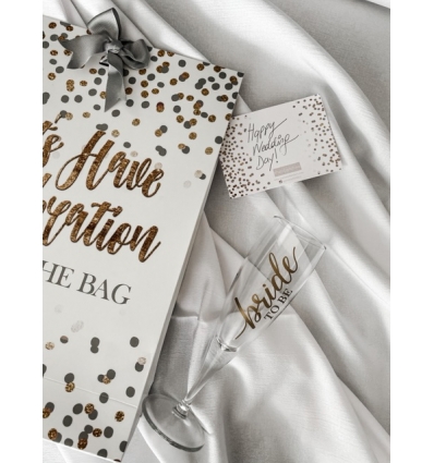 BRIDE TO BE BASKILI CAM ŞAMPANYA KADEHİ