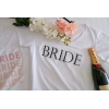 SİYAH BRIDE BASKI DETAYLI GELİN TİŞORT