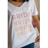 ÇOKLU BRIDE BASKI DETAYLI GELİN TİŞORT