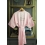PRETTY IN PINK-Team Bride Nakış İşlemeli Ve Yıldız Detaylı Nedime Pembe Sabahlık