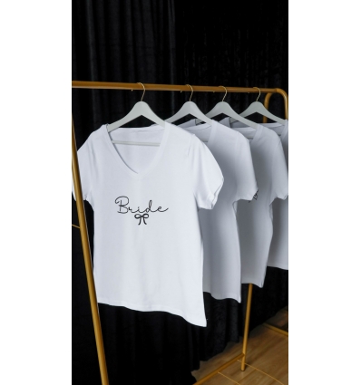 ALL TIED UP- FİYONK DETAYLI BRIDE TİŞORT