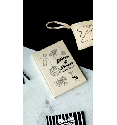 ALL TIED UP- FİYONK DETAYLI KONUK NOT DEFTERİ