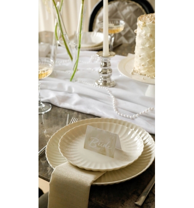 PEARL AND PROSECCO-BRIDE BRIDESMAID MASA KARTLARI