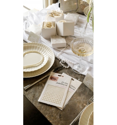 PEARL AND PROSECCO-YAPIŞKANLI İNCİ TANELERİ