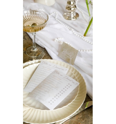 PEARL AND PROSECCO-GELİN Mİ DAMAT MI OYUN KARTLARI