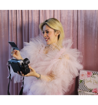 GLITZ AND GLOW- PUDRA KABARIK TÜL CEKET