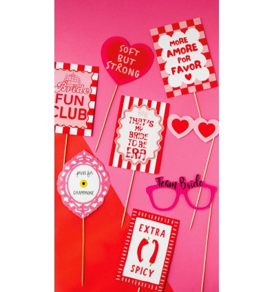 GLITZ AND GLOW 6'LI PANKART SETİ