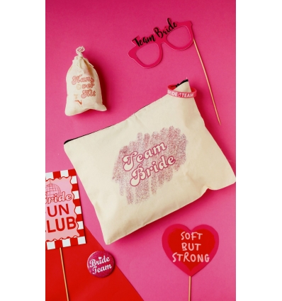 GLITZ AND GLOW-BRIDESMAID BASKILI BEZ PORTFÖY ÇANTA