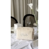 ALL TIED UP BRIDE NAKIŞ DETAYLI KADİFE ORGANIZER ÇANTA