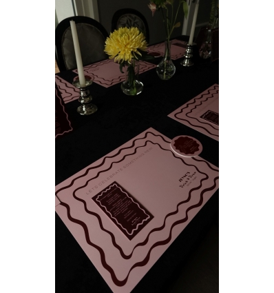 DRINK AND DRAW ÖZEL DOKULU SERVİS