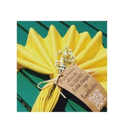 DEKORATİF HASHTAG KART