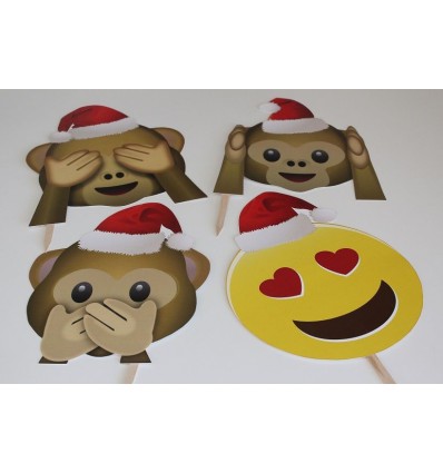 EMOJİ YENİ YIL PARTİSİ PROP SETİ