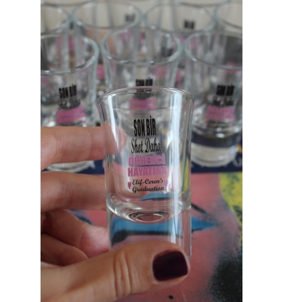 MEZUNİYET KUTLAMASI SHOT BARDAĞI
