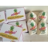 ANANAS ALOHA DETAYLI İSİM BASKILI BEZ HANGOVER KESE
