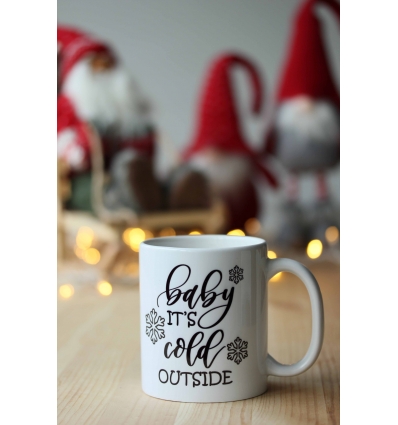 BABY ITS COLD OUTSIDE BASKILI KAHVE KUPASI